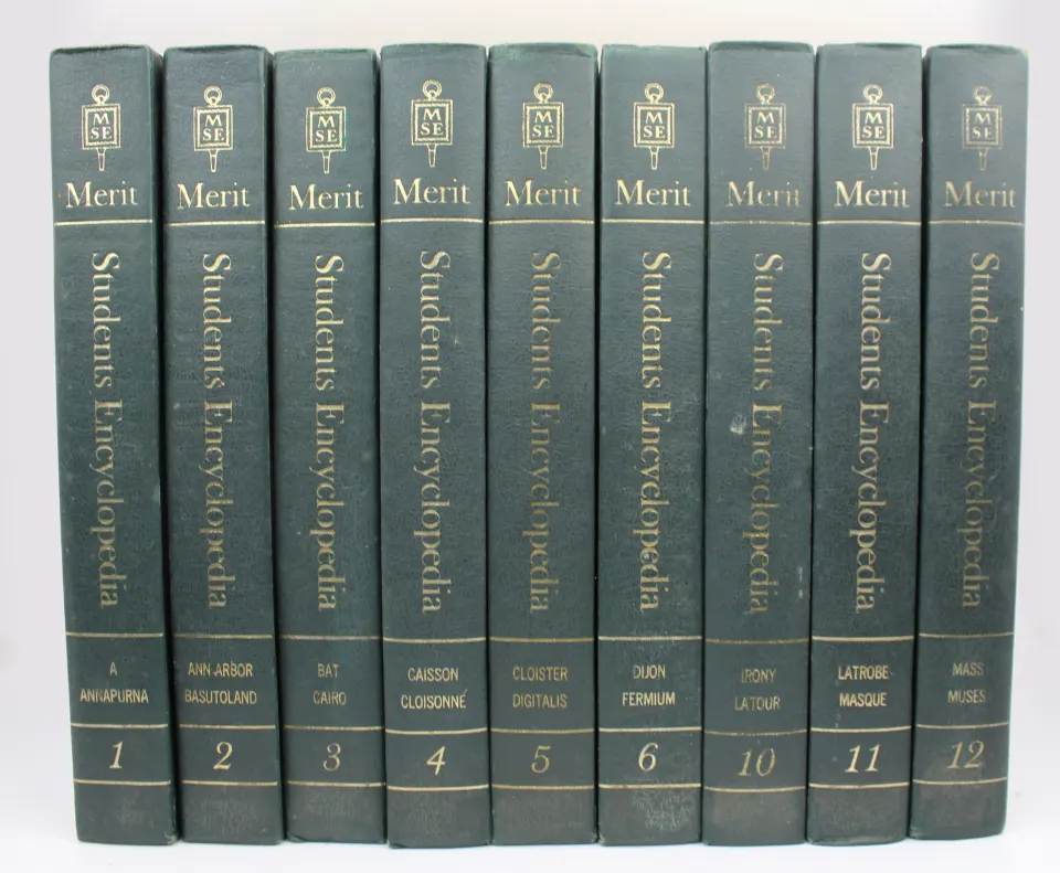 Merit Students Encyclopedia – 9 Volumes, 1967–1978
