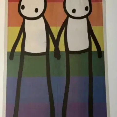 Stik (b.1979) 'London Pride' Hackney Today Newspaper and Bonus Print, Limited Edition, 2016