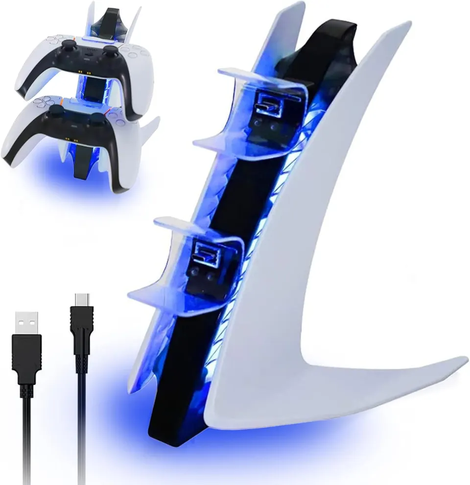 PS5 Controller Charger Special Edition, Wireless Controller Charging Station L24b