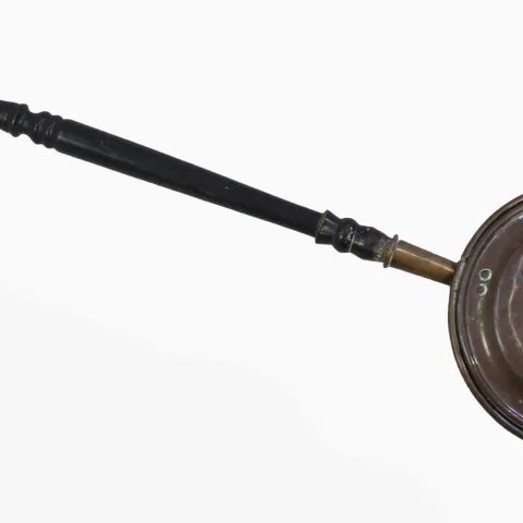 Ebonized Copper Warming Pan