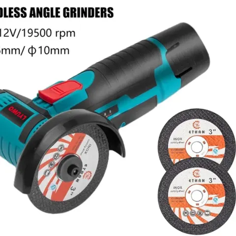 Micro Angle Grinder, Filling Grinder For Diamond Cutting, Wireless Power Tool, 12V