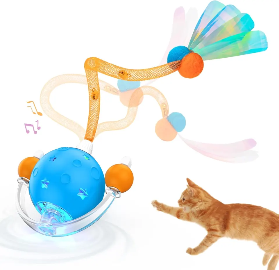 5 x 4th Gen Interactive Cat Toys