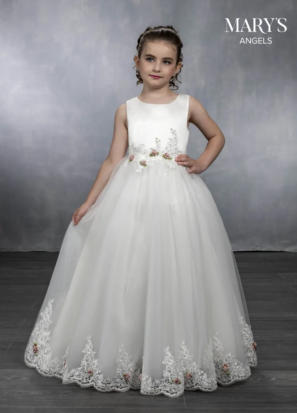 Flowergirl dress size 6 from Marys Angels