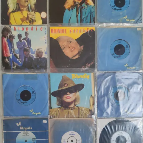 A Fantastic Collection of 12x Blondie 7” Singles