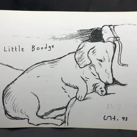 DAVID HOCKNEY OM CH RA, BRITISH B.1937- LITTLE BOODGE,