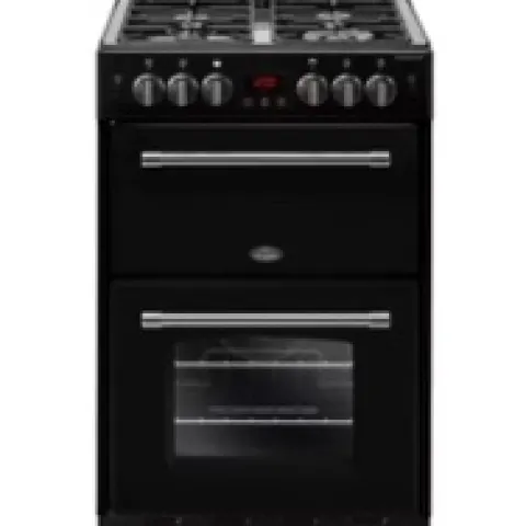 Belling Farmhouse 60G Gas Cooker, 60cm Wide, Black RRP £1099