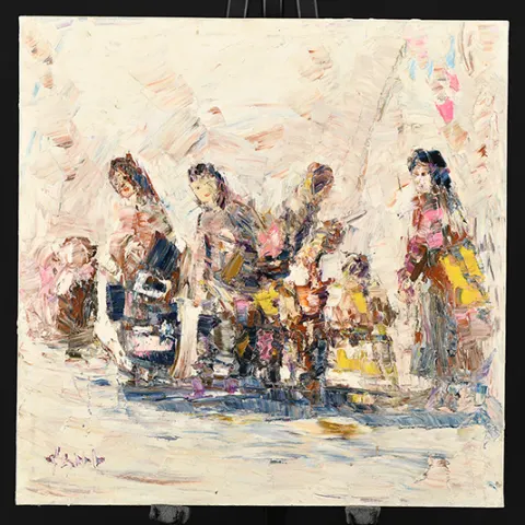 Original Oil on Canvas by Yshi