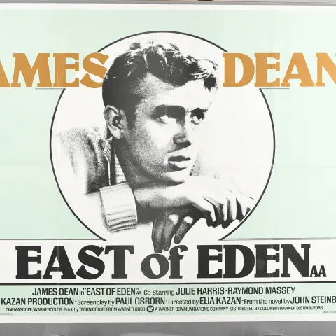 Original "East of Eden" Cinema Poster