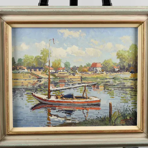 Original Oil On Canvas By Heytman