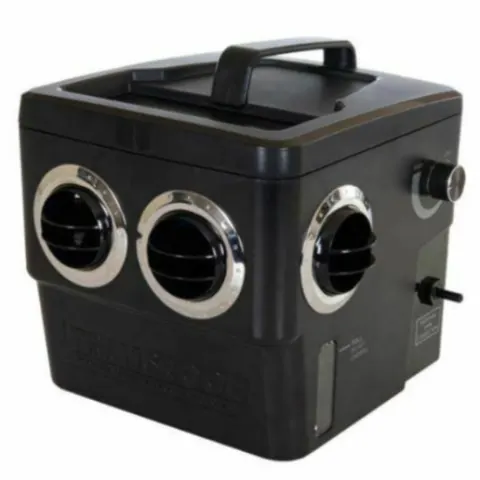 Transcool Evaporative Air Cooler, 12V 24V 240V. (New Design) Black