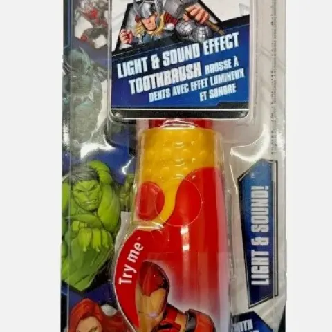 10 x AVENGERS firefly battery operated toothbrush L8a