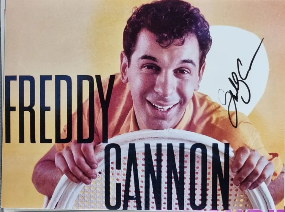 Freddy Cannon Original Signature