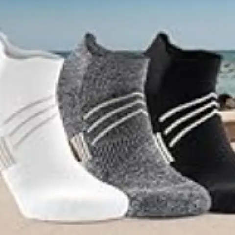 13 x 3 Pairs of Ankle Socks for Men and Women in Grey NOT Black Lb45