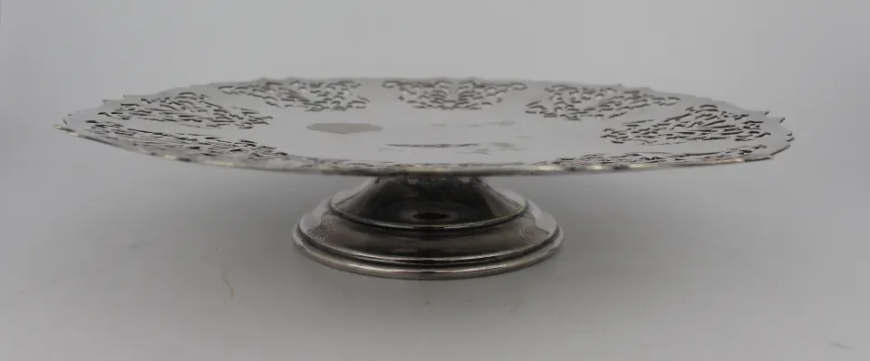 Mappin & Webb Silver Plated Cake Stand c.1930