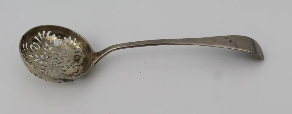 Victorian Solid Silver Tea Strainer