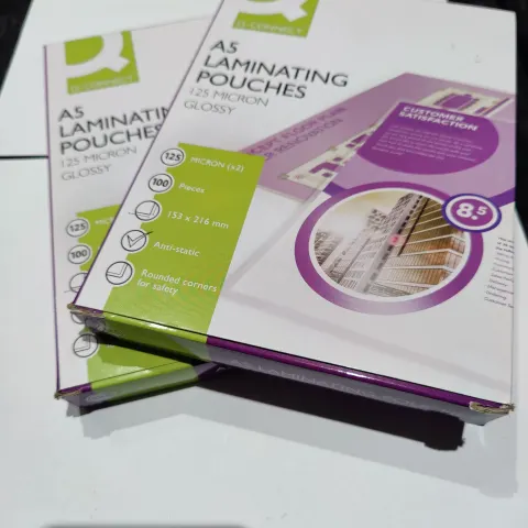 2 x Q Connect A5 Lamenting Pouches