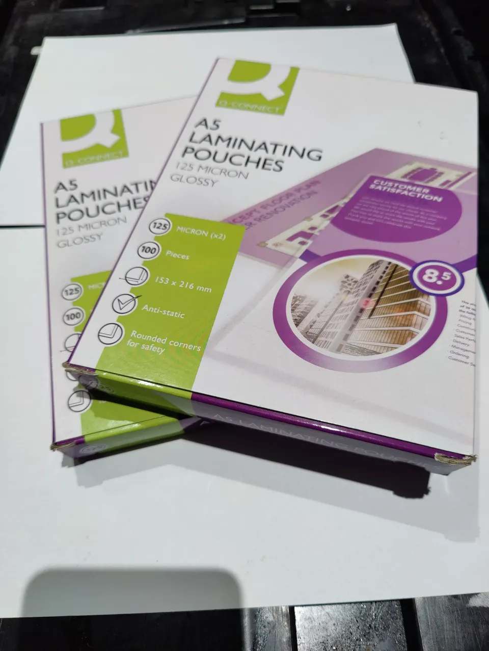 2 x Q Connect A5 Lamenting Pouches