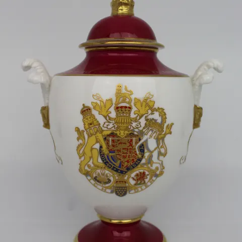 Royal Worcester Royal Marriage Vase