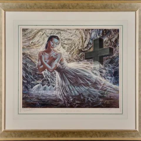 Rare Vladimir Tretchikoff (1913-2006) Double Signed Limited Edition.