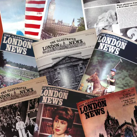 Illustrated London News Removeable Issues 1966 June-Oct Official Folder.
