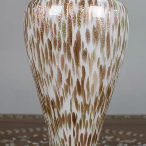 Decorative Murano Style Glass Vase, Late 20th Century