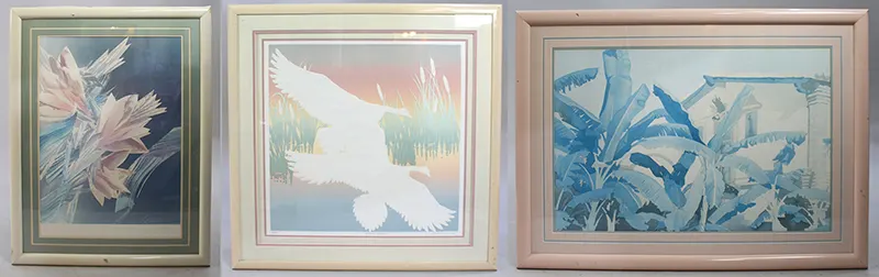 3 Large Contemporary Artworks