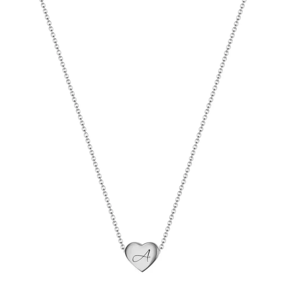 17 X Necklace Ladies Heart Letter RRP £175.69 Lb35