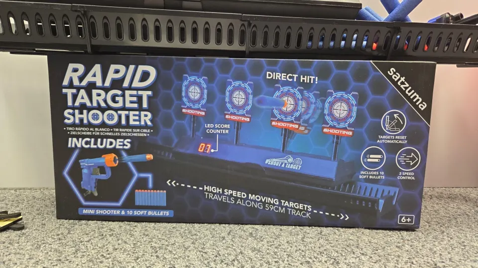 Target Shootem Electric Moving Target Game Brand New Sealed RRP £19.99.