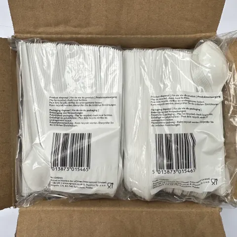 Pallet of eGreen Plastic Spoons