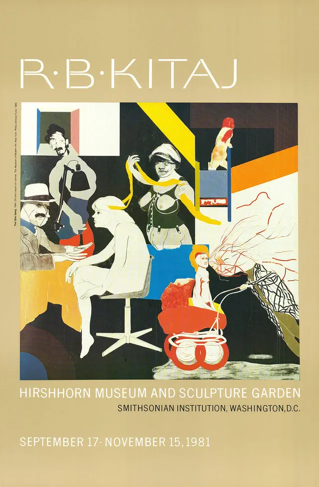 R B Kitaj 'The Ohio Gang' 1981