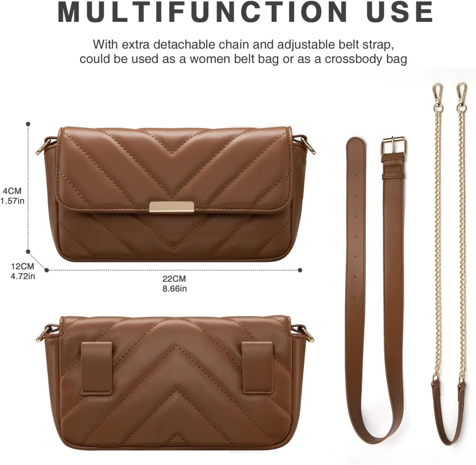 Mini Women Leather Belt Bag L9