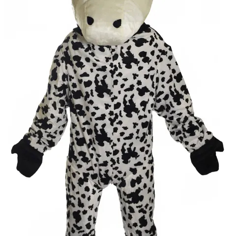 Adult Mascot Fancy Dress Costume. Black & White Cow Character Rrp £129