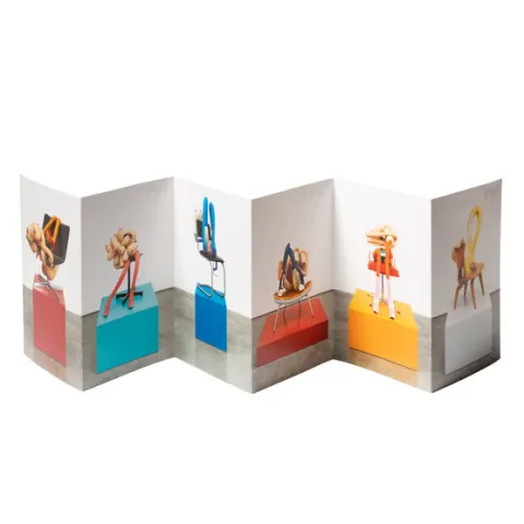 Sarah Lucas (b 1962) ‘Bunny Series’, Concertina Postcard Book, Happy Gas Exhibition, Discontinued 23