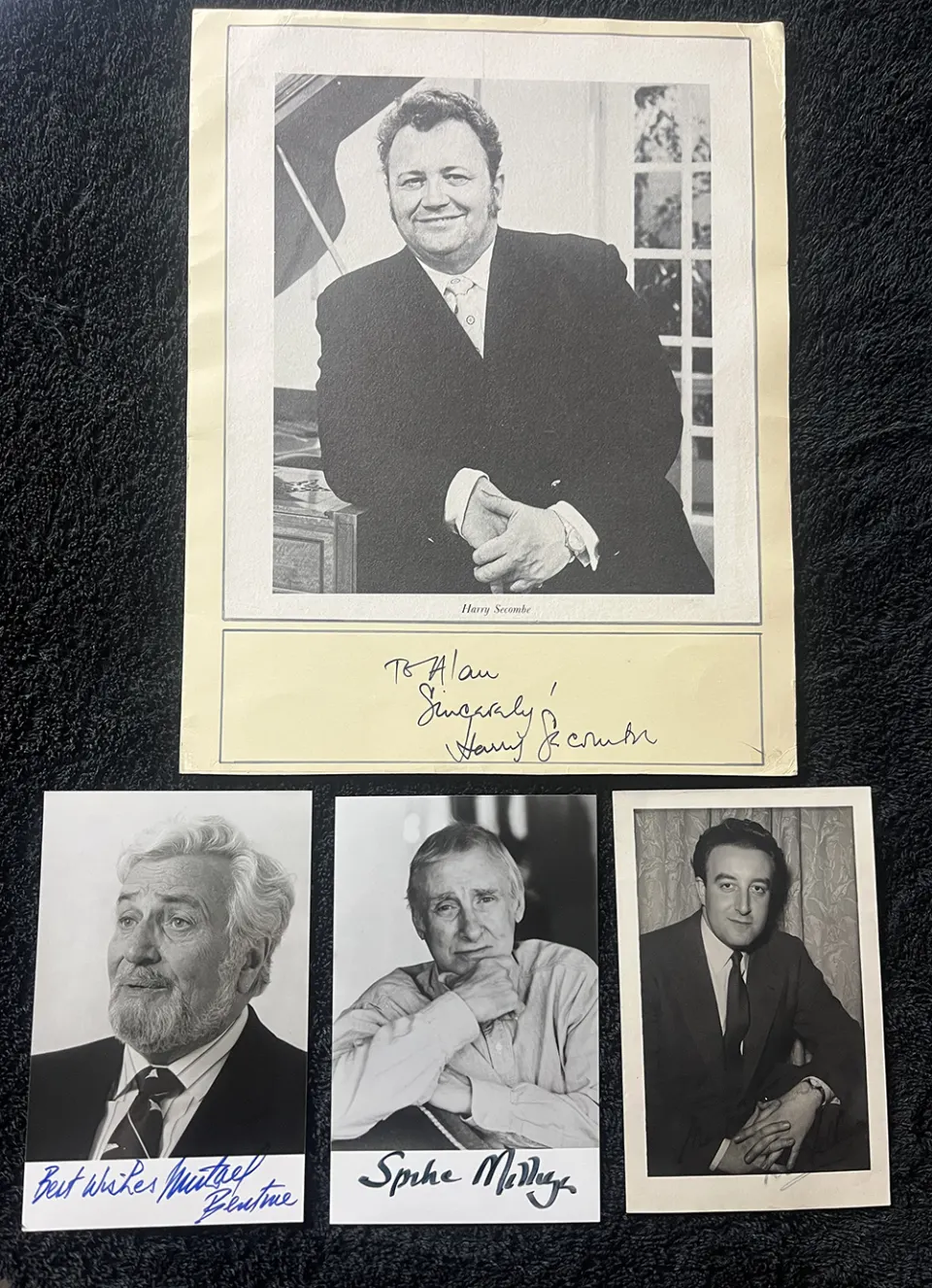 Harry Seacombe, Peter Sellers, Spike Miligan & Michael Bentine