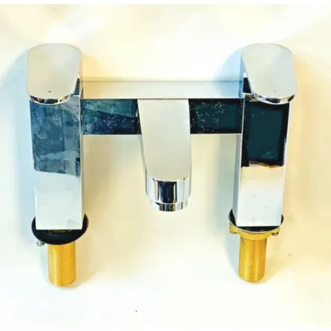 Two Handle Bath Mixer Deck Mounted Tap SST-004 Hudson Reed New Tatty Box