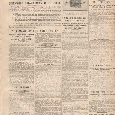 Round up Bantry Cork Sinn Feiners 1920 Irish war of Indeependence