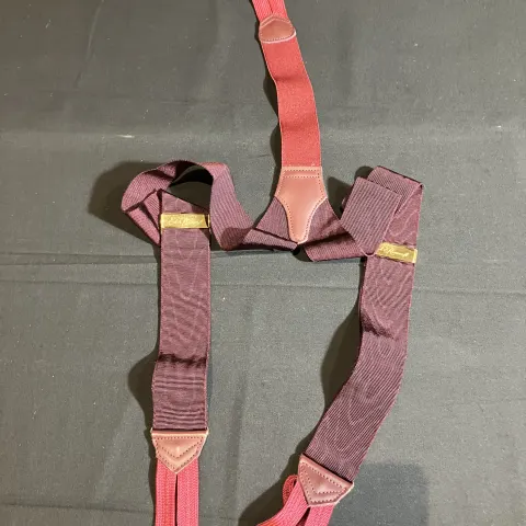 Ede & Ravenscroft braces worn by Nick Sagar