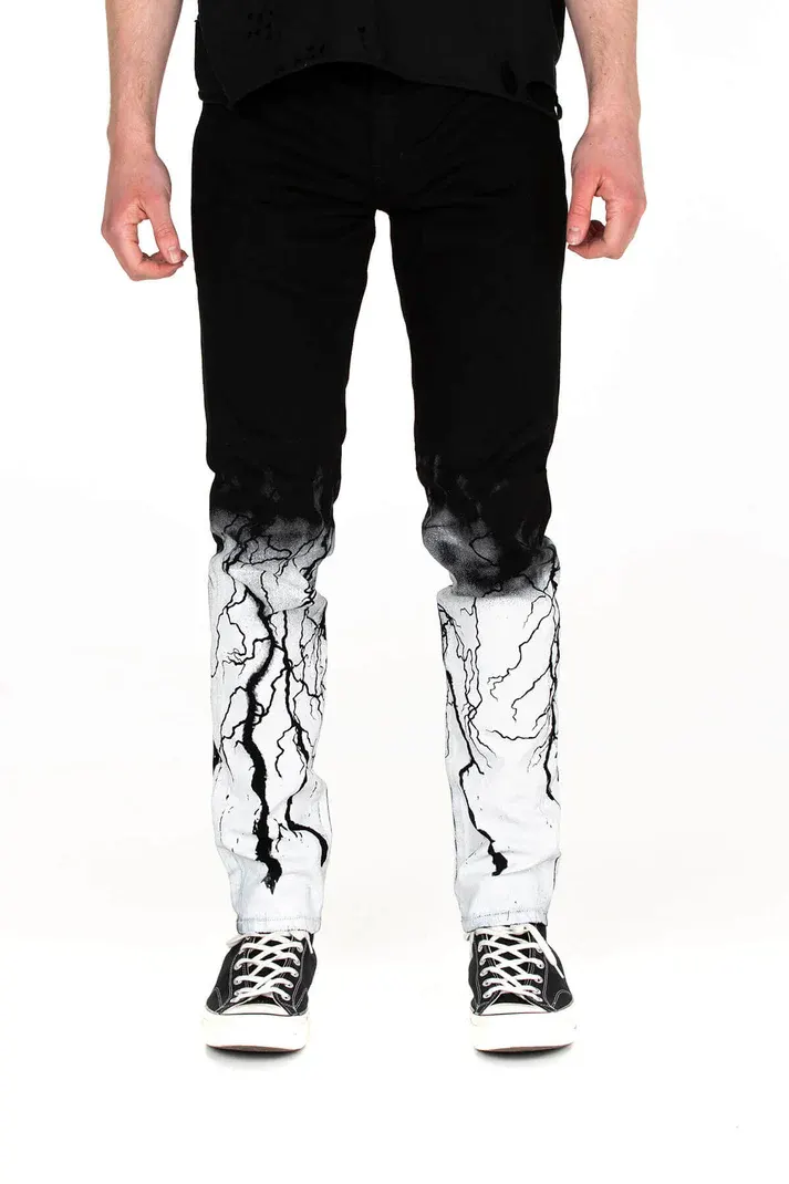 MJB Marc Jaques Burton Lightning Crixus Jeans, Online Price £480, Size 34