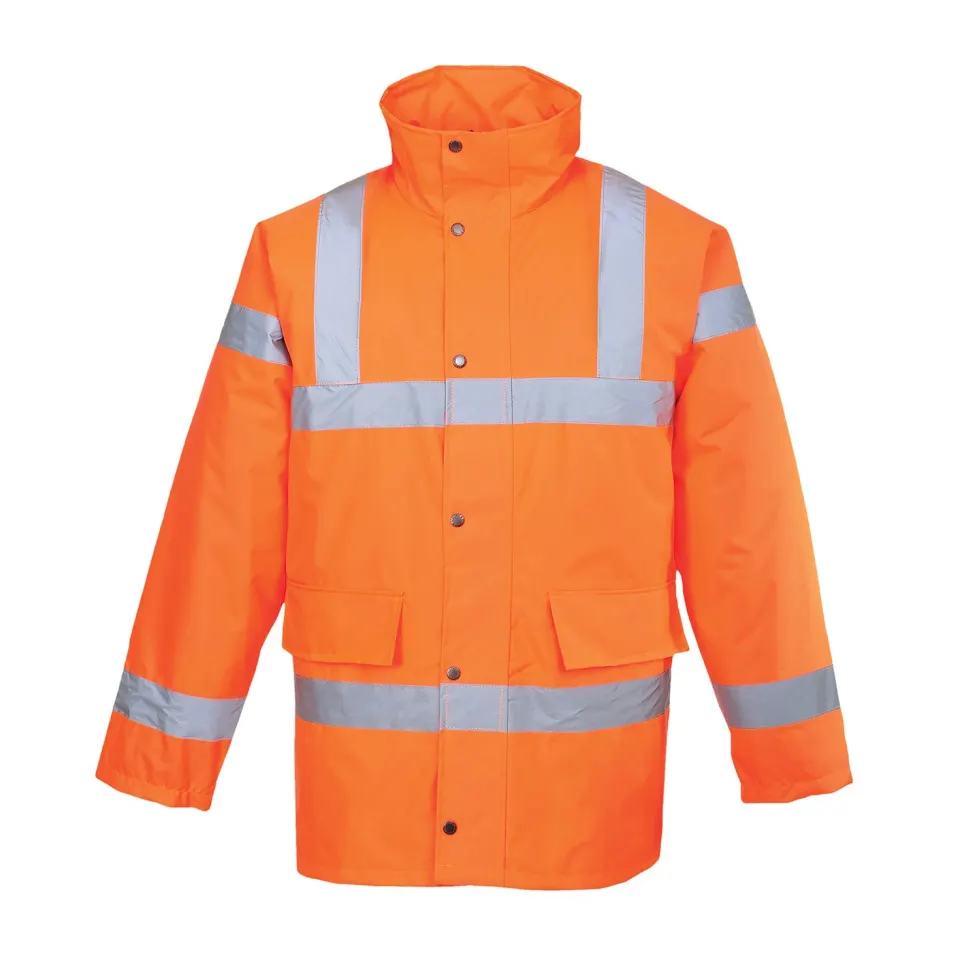 Portwest Orange Hi Vis Traffic Jacket Size XXXL