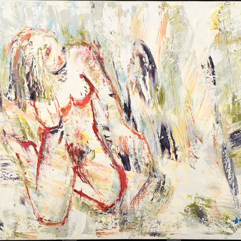 Striking Original Oil On Canvas By Yshi