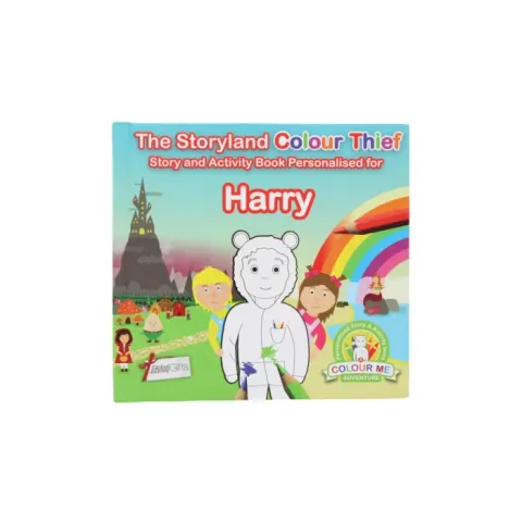 100 x Personalised Children Story and Colouring Books (H) - eBay 3.99 ea