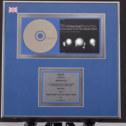 BLUE & ELTON JOHN original presentation