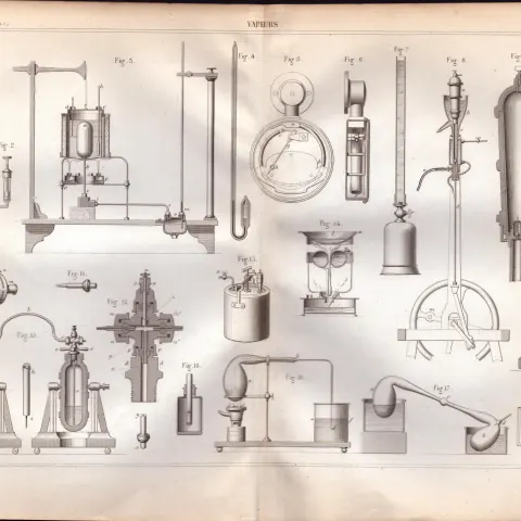 Experimental Physics Optics Meteorology Instruments Etc Antique Diagram-40.