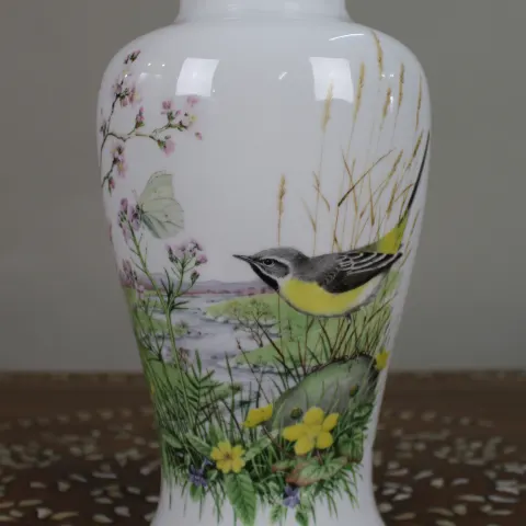 Franklin Porcelain The Spring Glen Vase