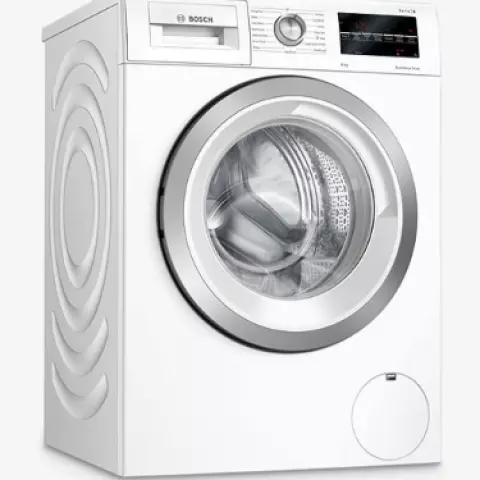 Item Description  -  Bosch Serie 6 WAU28T64GB Freestanding Washing Machine, 9kg Load, 1400rpm Spin,