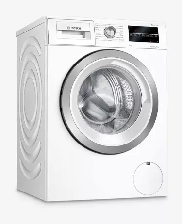 Item Description  -  Bosch Serie 6 WAU28T64GB Freestanding Washing Machine, 9kg Load, 1400rpm Spin,