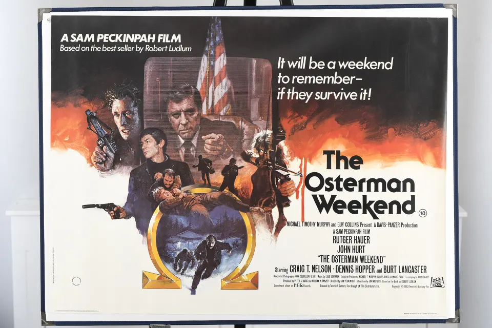 Original "The Osterman Weekend" Cinema Poster