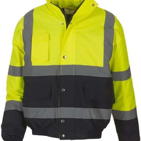 Yoko Hi-Vis Bomber Jacket Size S
