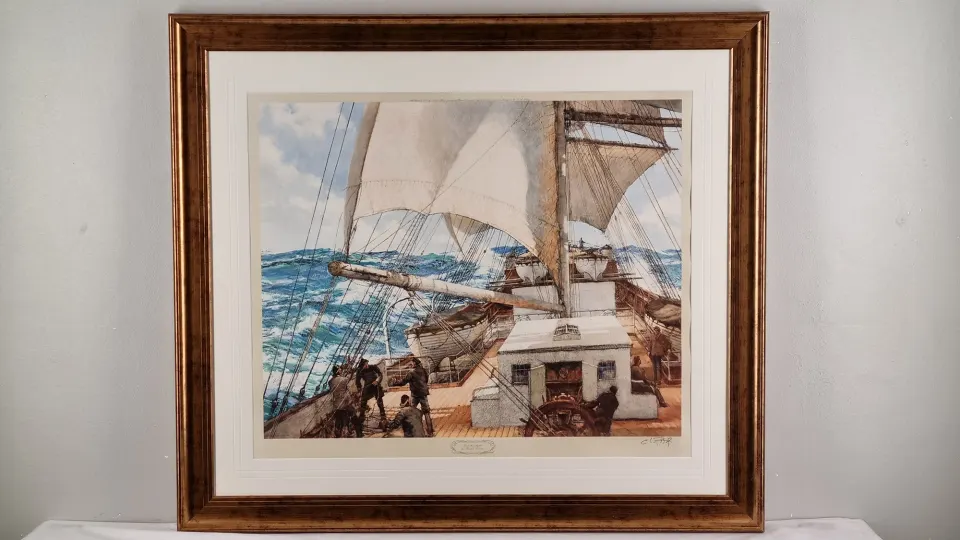 Rare Limited Edition By The Late Montague Dawson