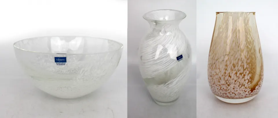 Collection of 3 Vintage Caithness Glass